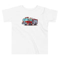 Fire Truck Toddler T-Shirt White