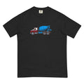 Concrete Cement Mixer Truck T-shirt Black