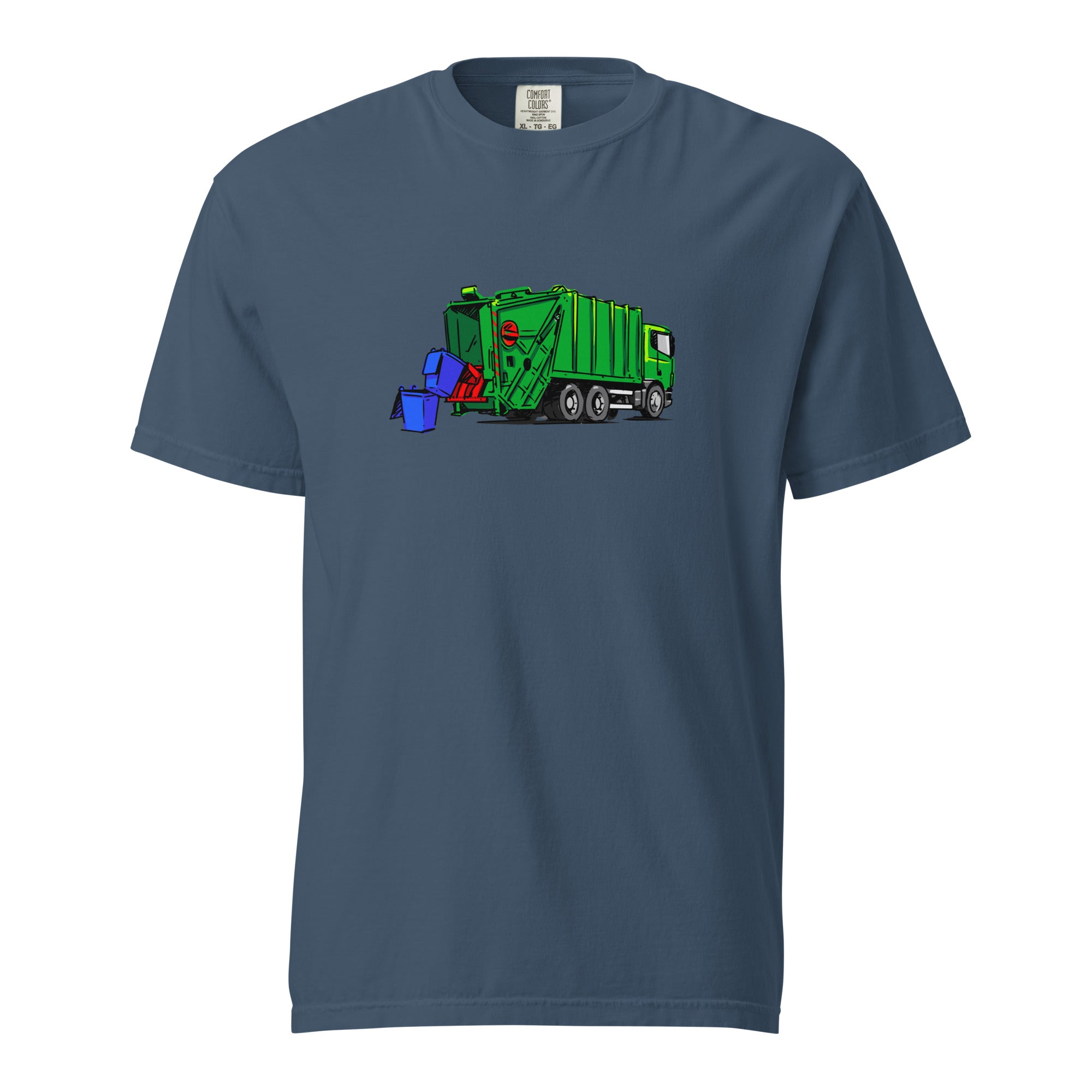 Garbage Truck T- Shirt Midnight Blue 2