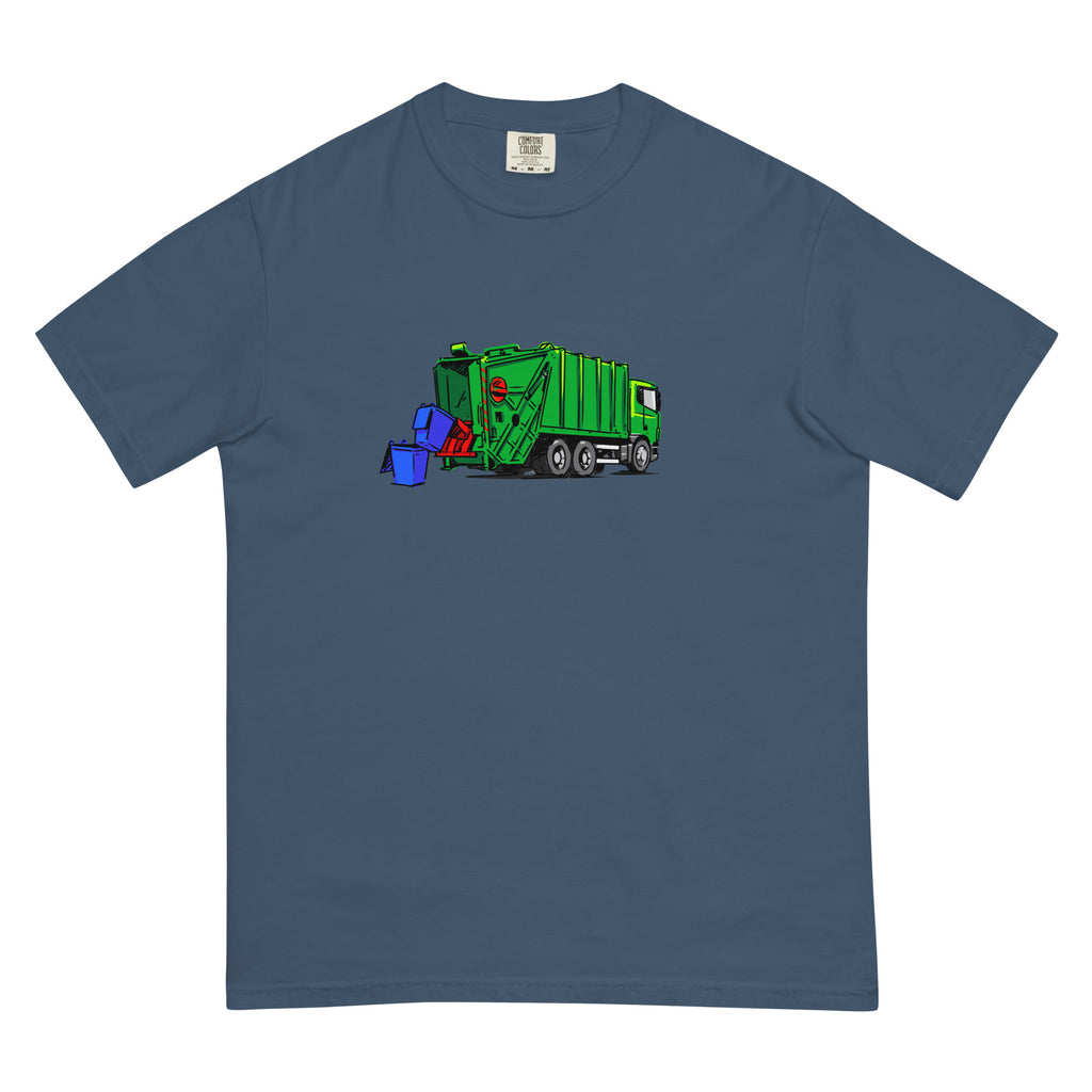 Garbage Truck T- Shirt Midnight Blue