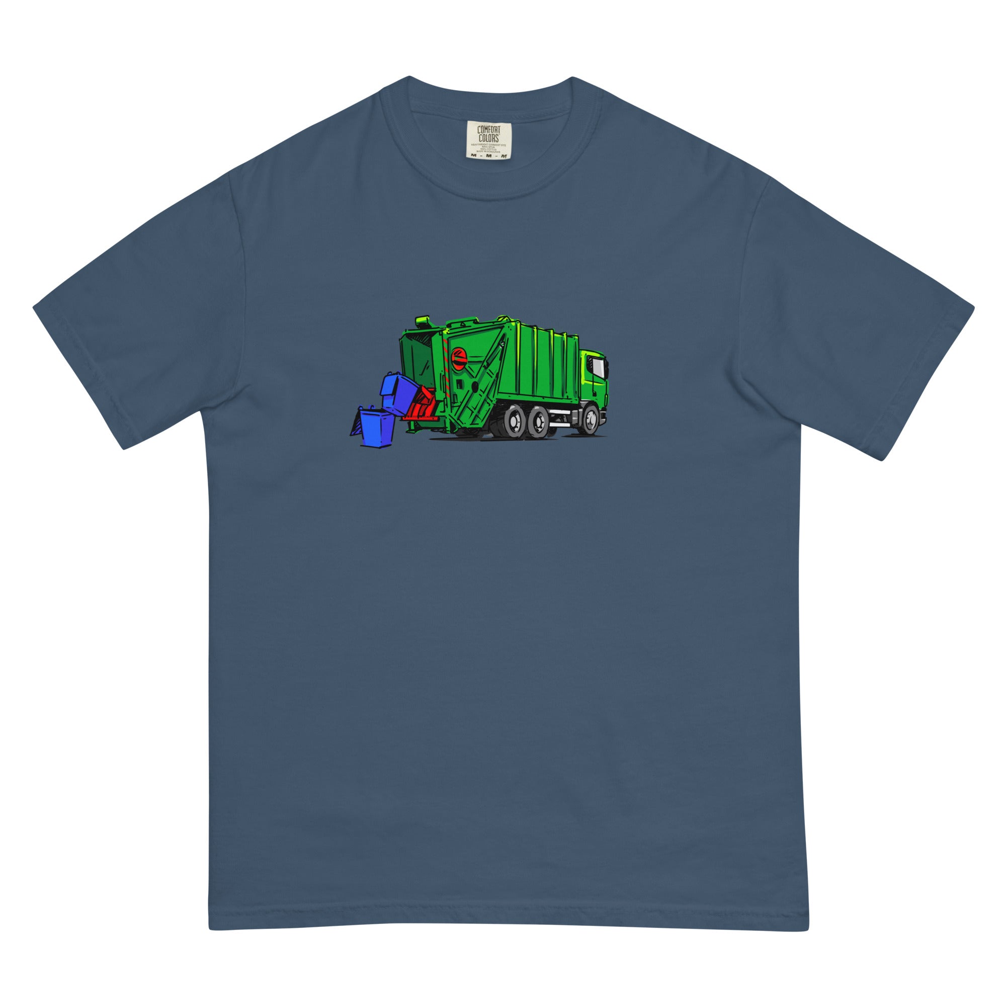 Garbage Truck T- Shirt Midnight Blue